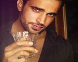 Rohit Choudhary consuming alcohol